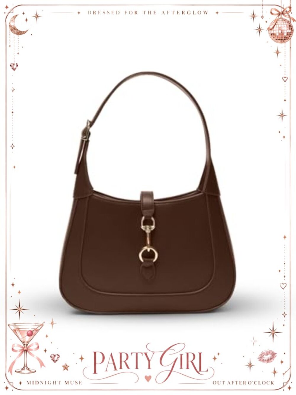 Small Vegan Leather Shoulder Bag Top Handle Structured Purse Adjustable Strap